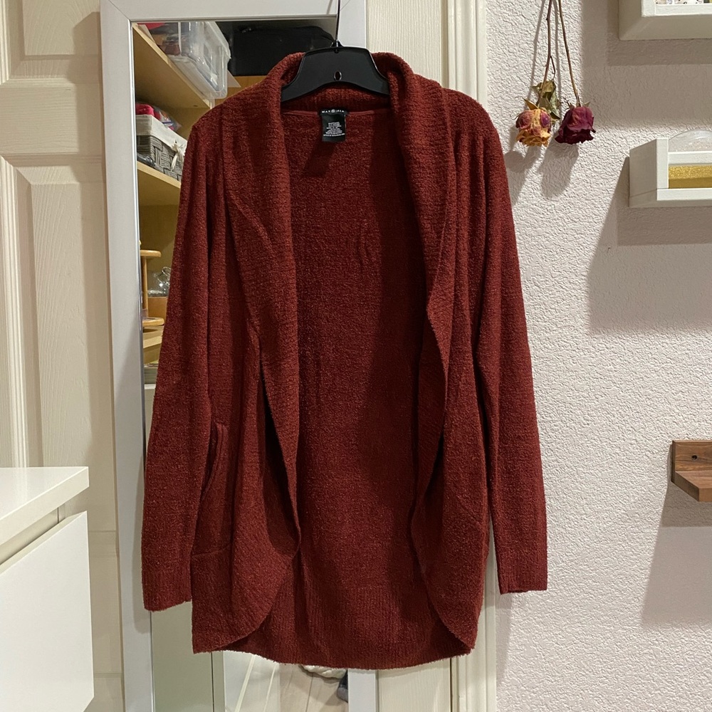Max & Mia Rust Cardigan